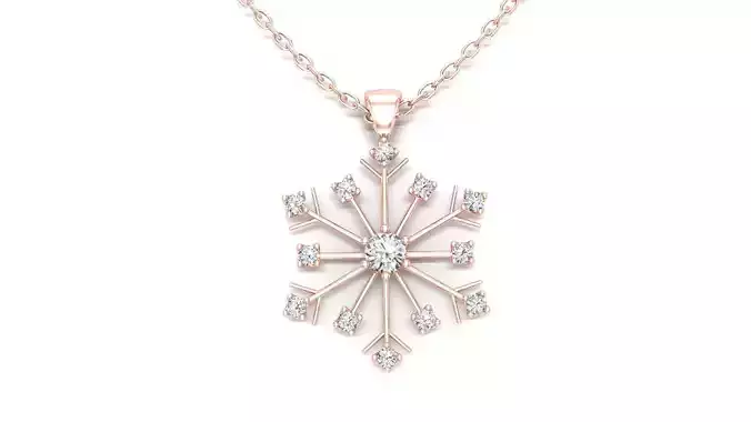 Snowflak Necklace