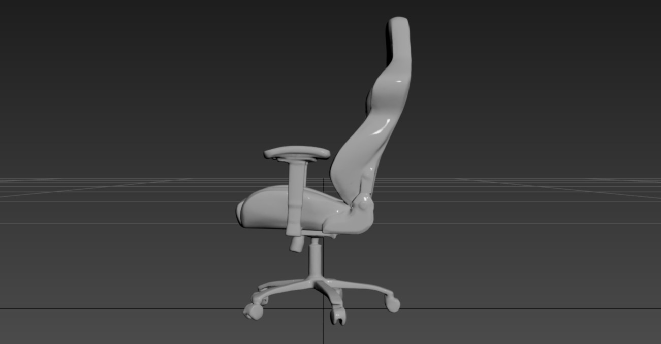 Gaming Chair 3D model_7
