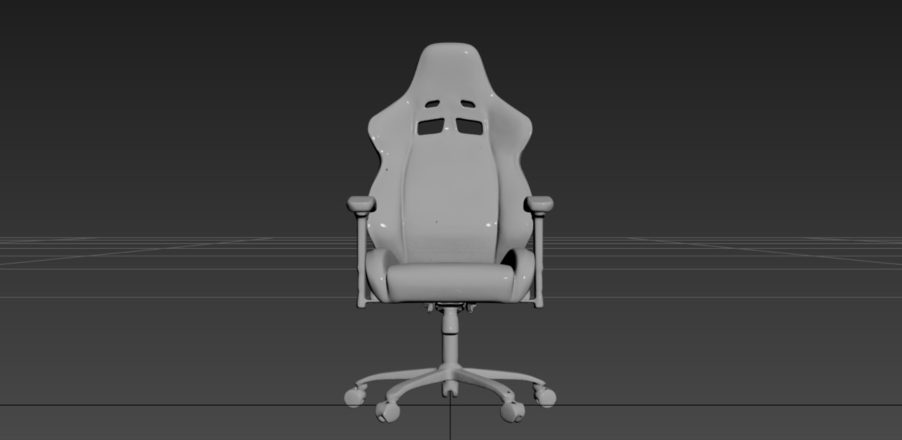Gaming Chair 3D model_5