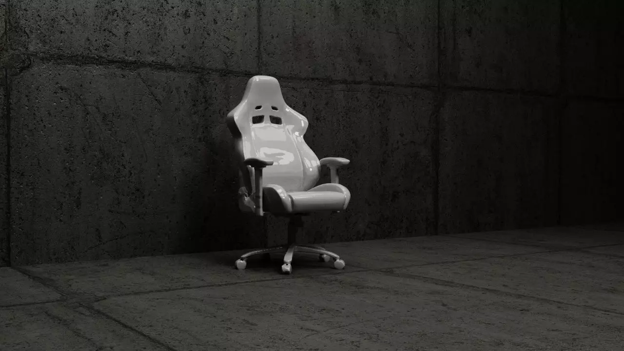 Gaming Chair 3D model_0