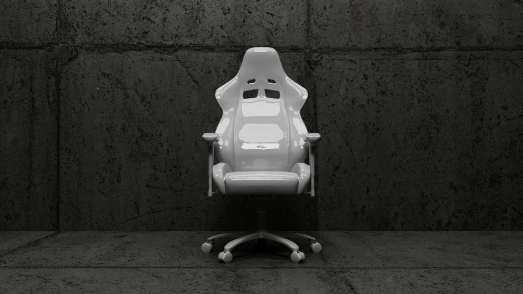 Gaming Chair 3D model_1
