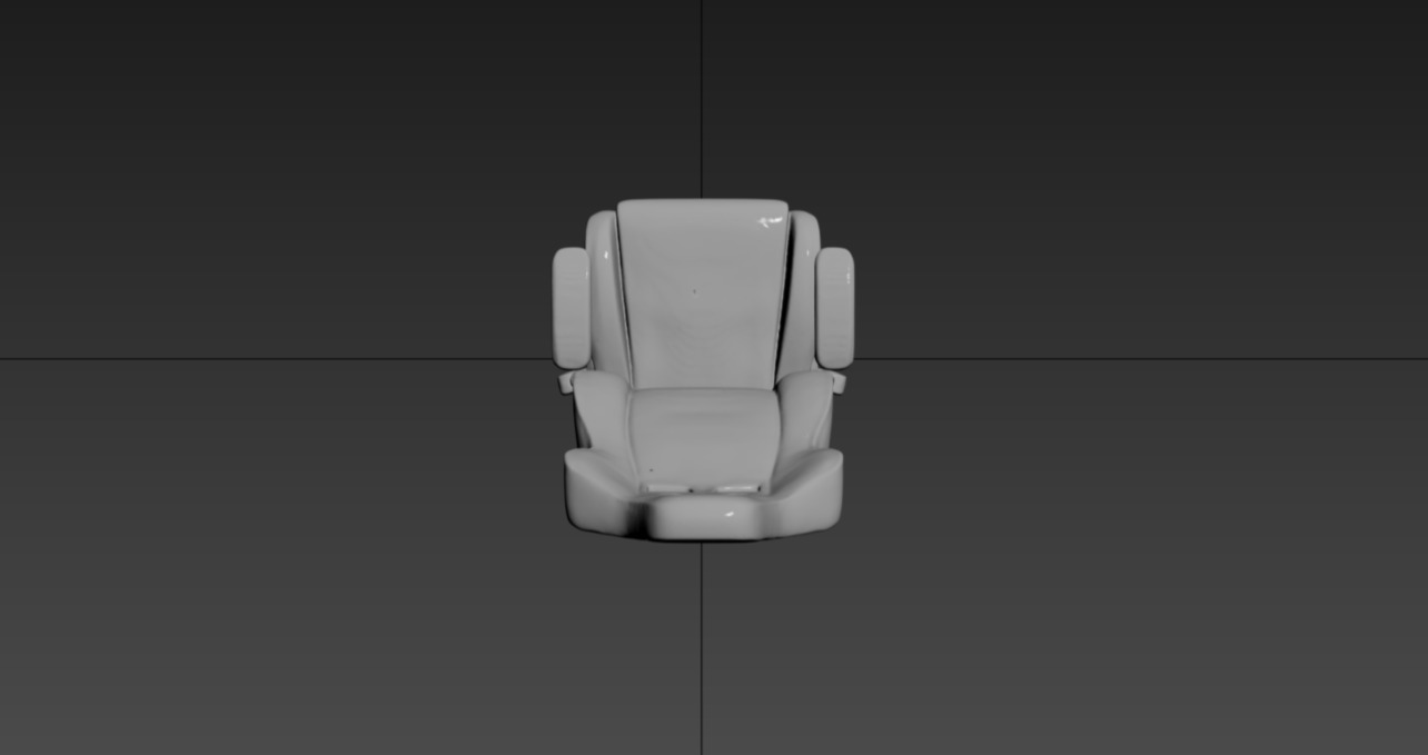 Gaming Chair 3D model_9