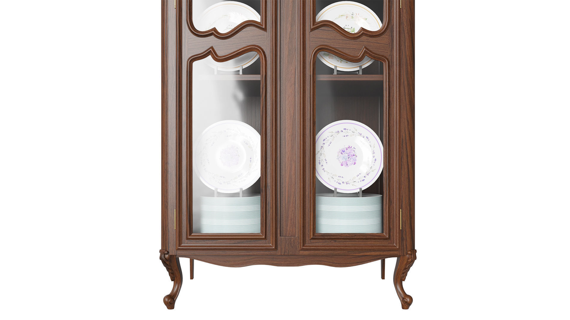 Showcase in classic style 750 3D model_3