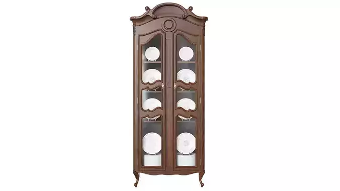 Showcase in classic style 750 3D model