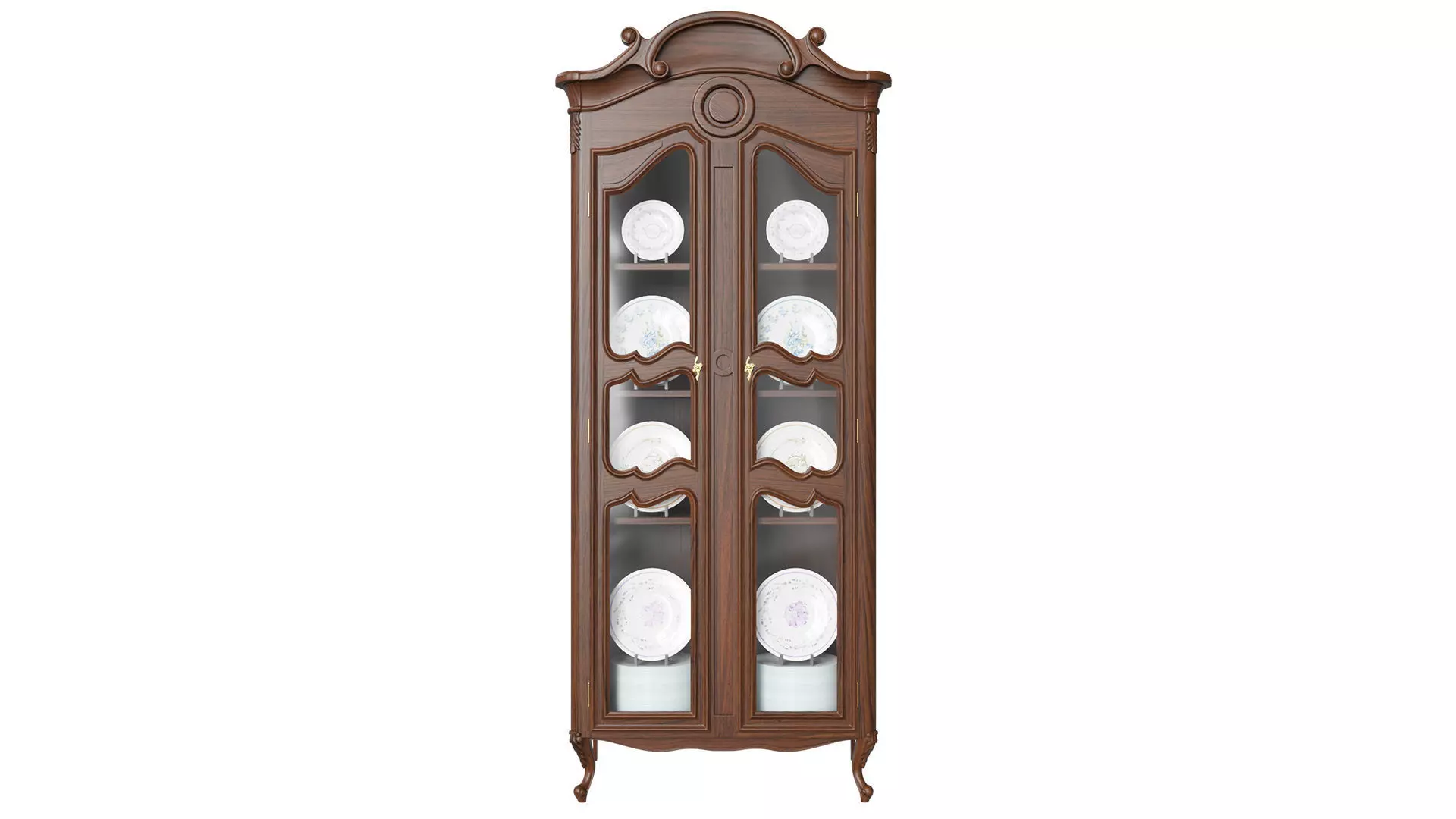 Showcase in classic style 750 3D model_0