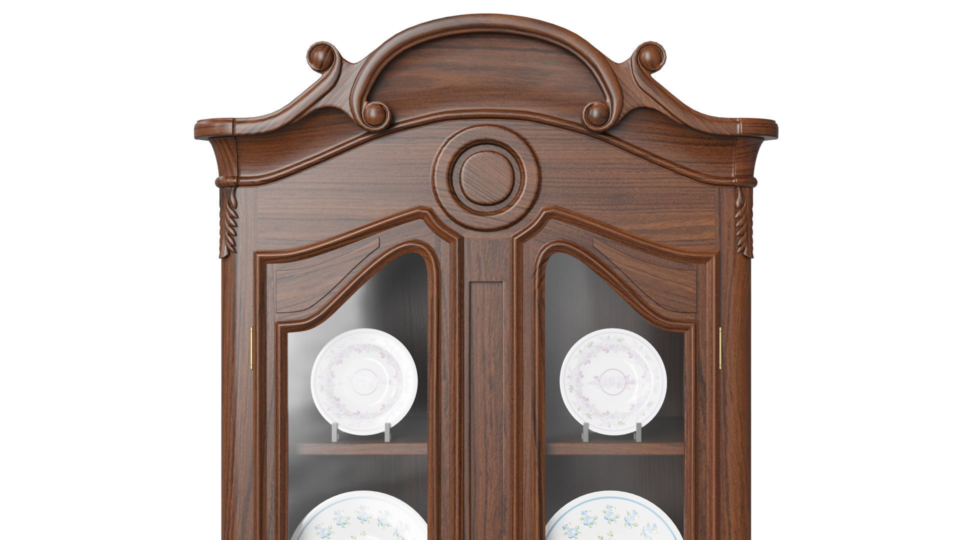 Showcase in classic style 750 3D model_1