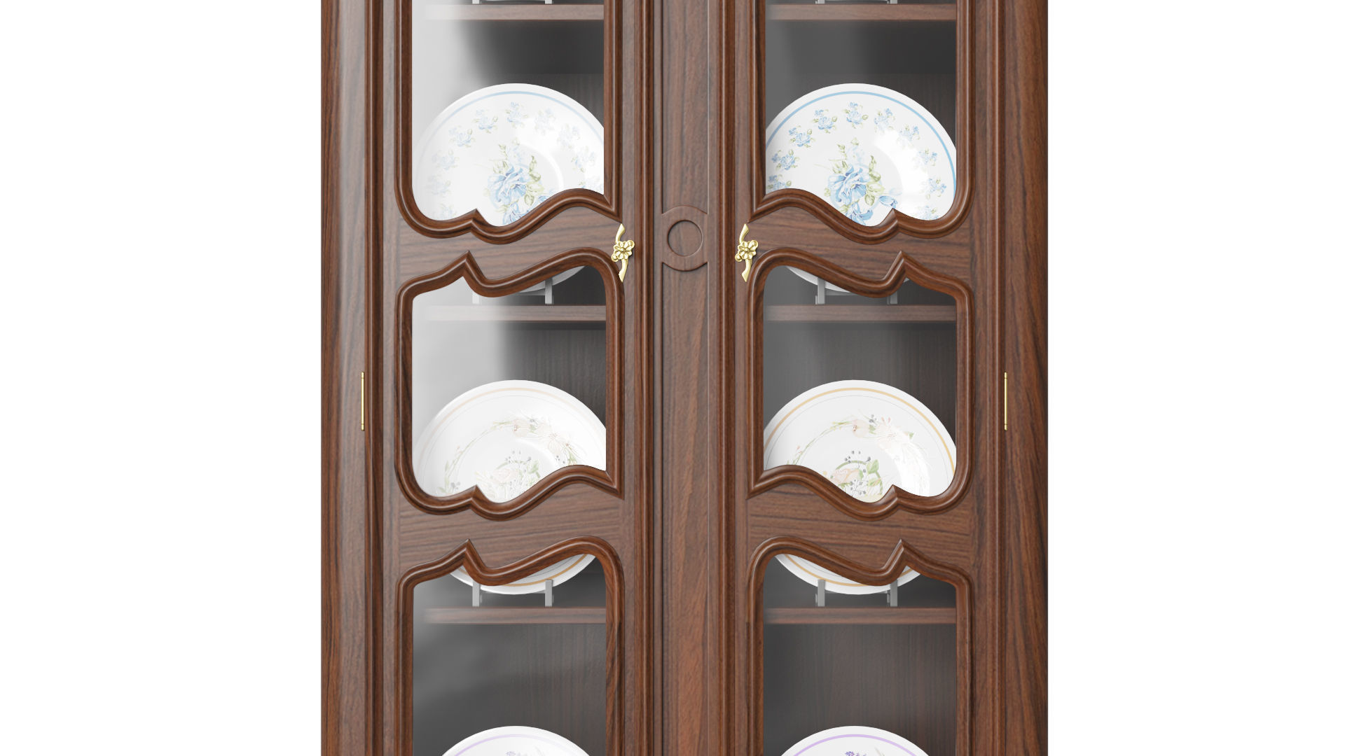 Showcase in classic style 750 3D model_4