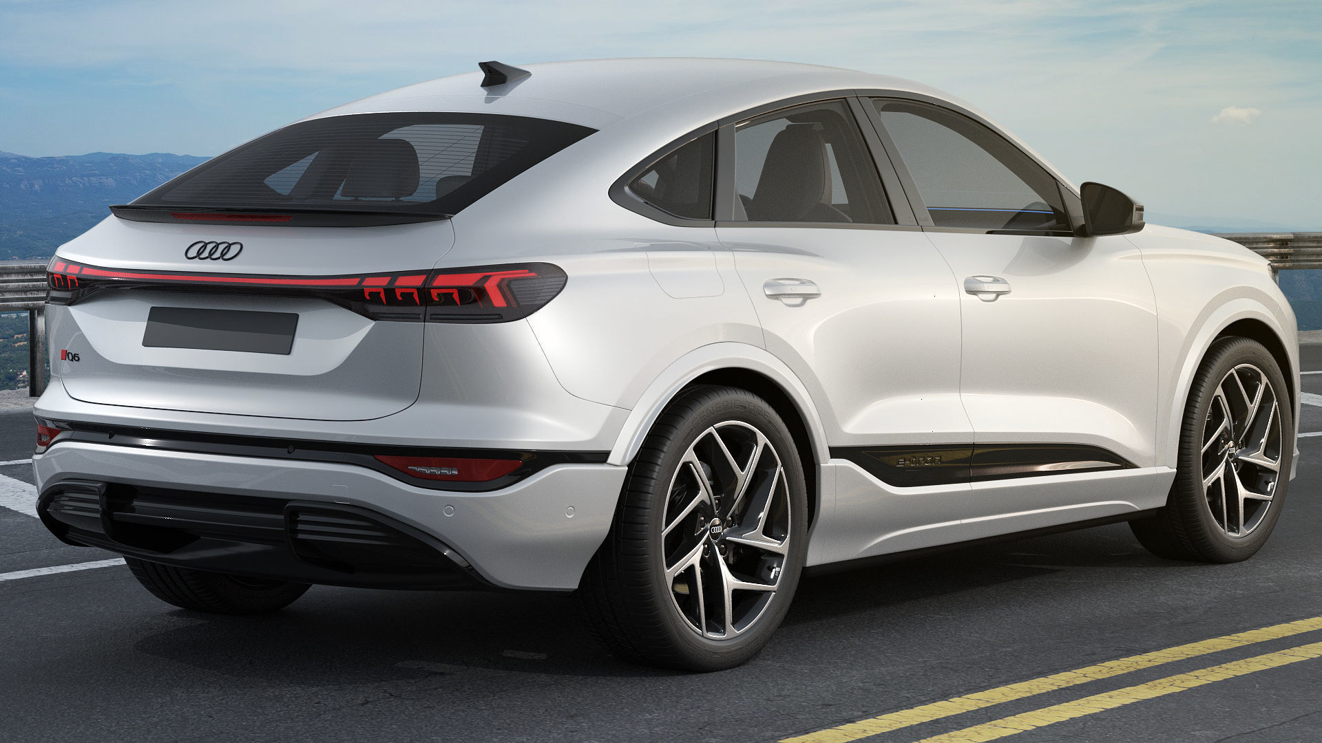 Audi Q6 Sportback  e-tron 2025 3D model_5