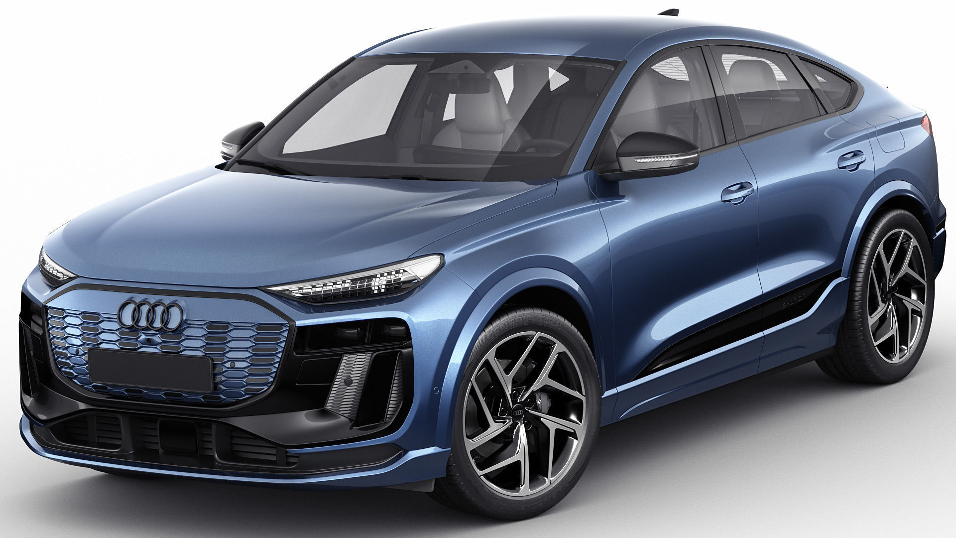 Audi Q6 Sportback  e-tron 2025 3D model_1