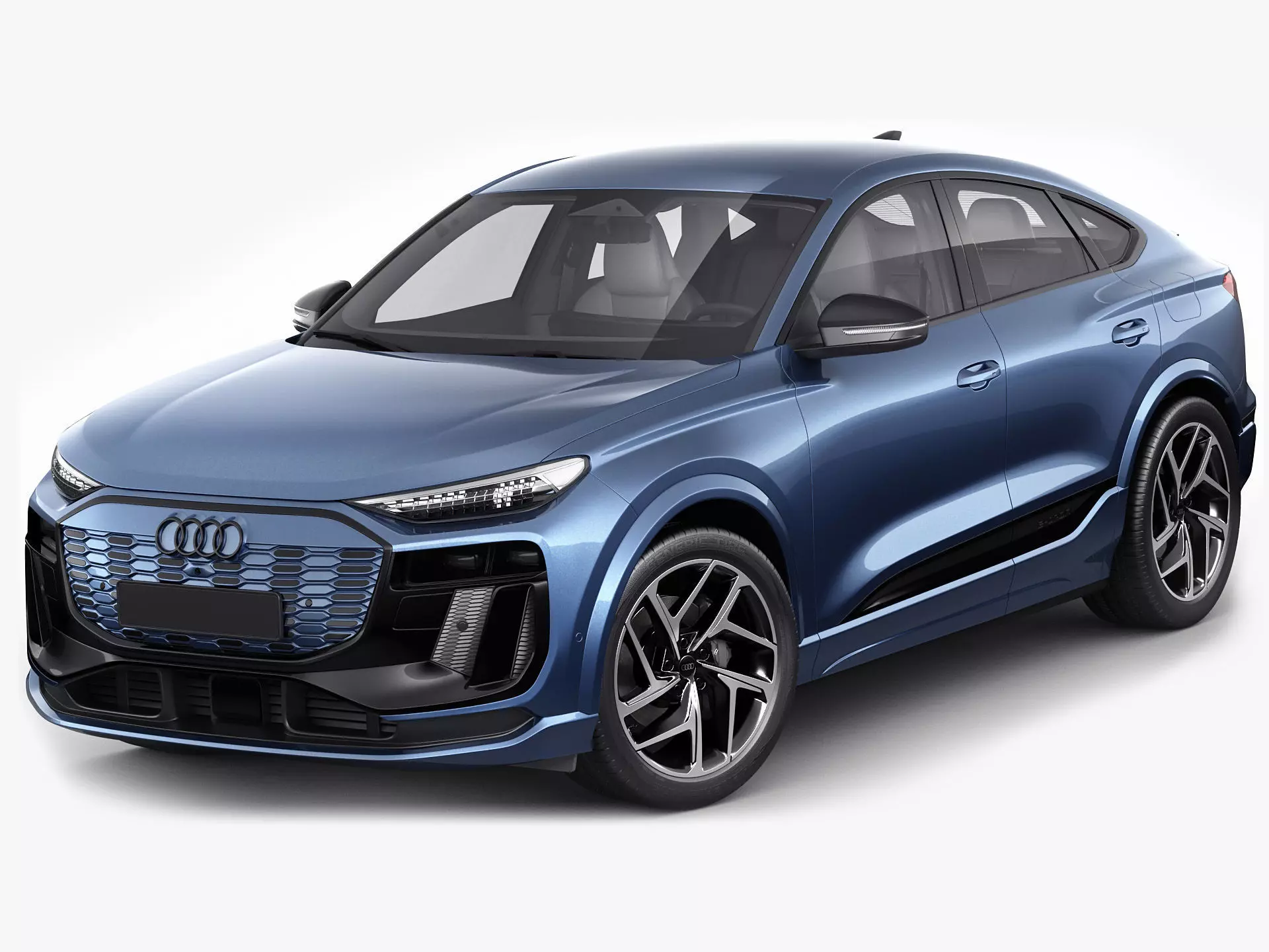 Audi Q6 Sportback  e-tron 2025 3D model_0