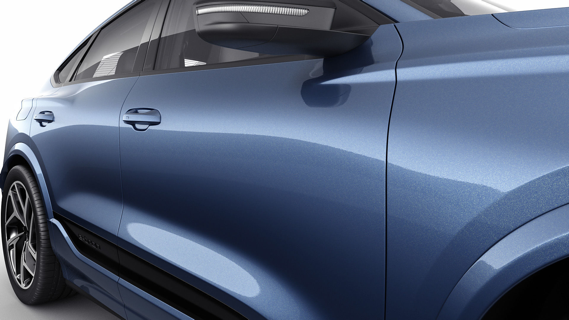 Audi Q6 Sportback  e-tron 2025 3D model_16