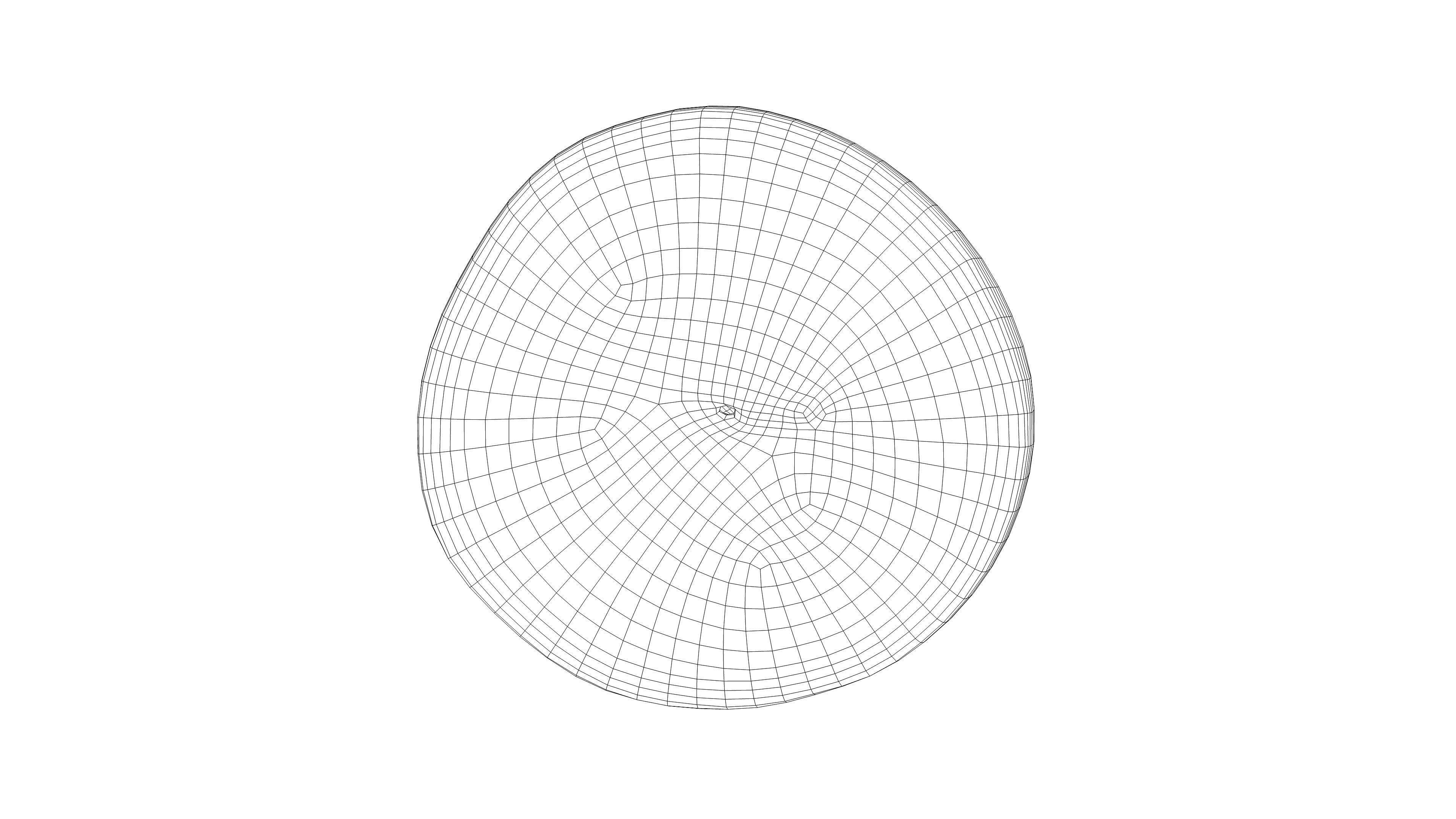 Photorealistic 3D scan of half an orange Low-poly 3D model_17