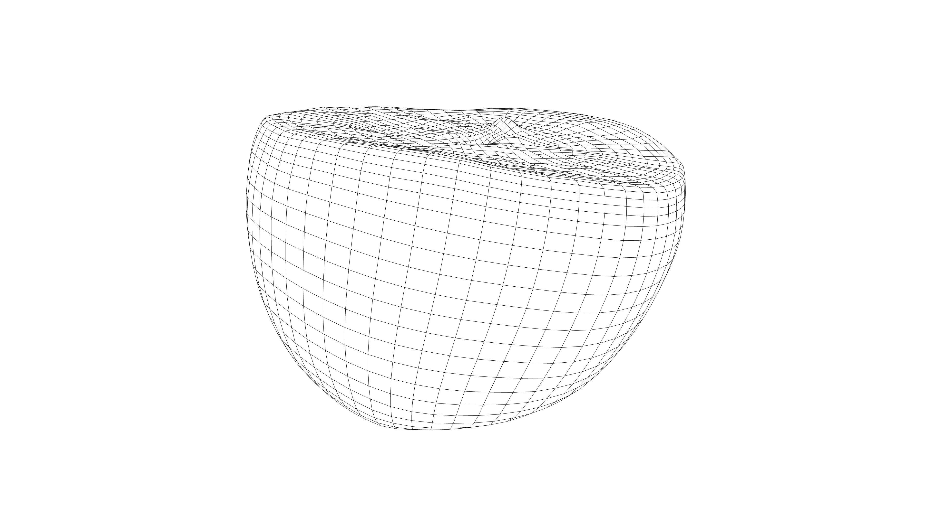 Photorealistic 3D scan of half an orange Low-poly 3D model_18