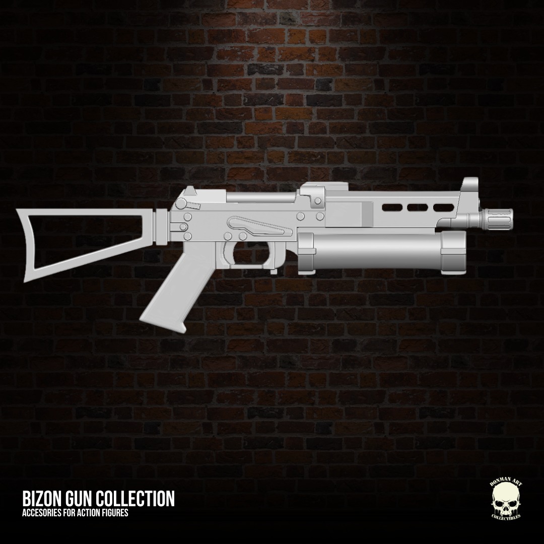 Bison Collection 3D printable files for Action Figures 3D print model_2