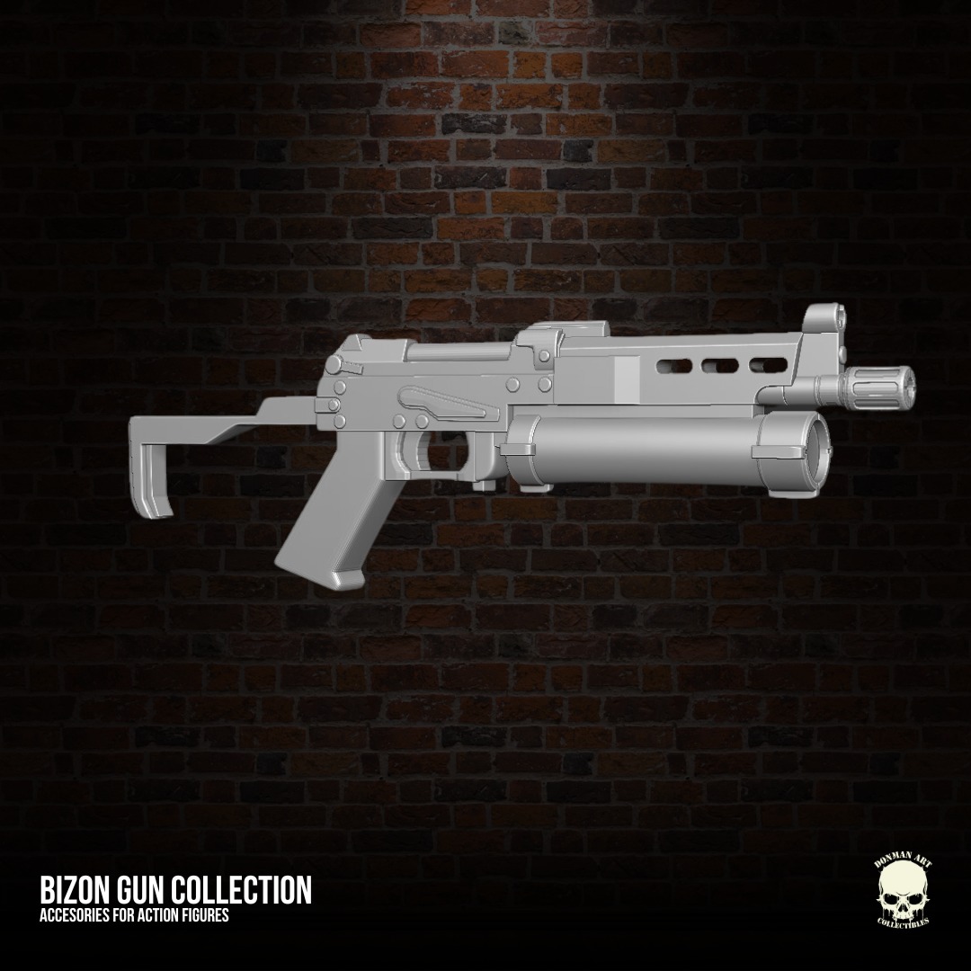 Bison Collection 3D printable files for Action Figures 3D print model_5