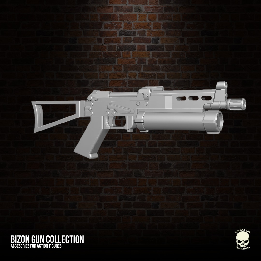 Bison Collection 3D printable files for Action Figures 3D print model_16