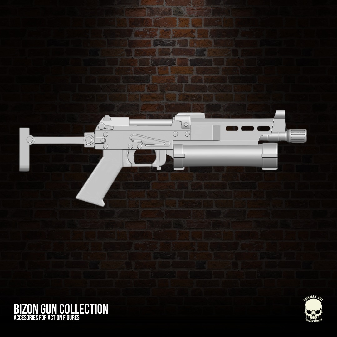 Bison Collection 3D printable files for Action Figures 3D print model_19