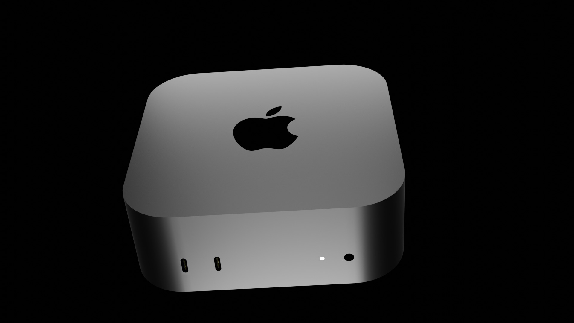 Mac mini m4 3D model_5
