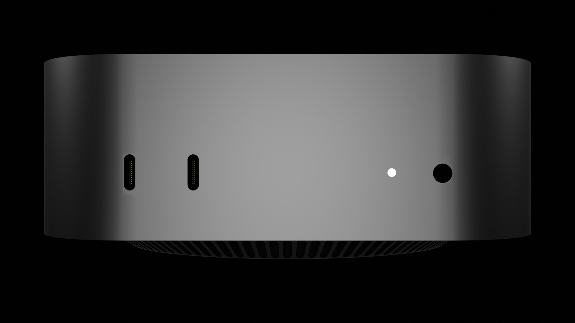 Mac mini m4 3D model_2