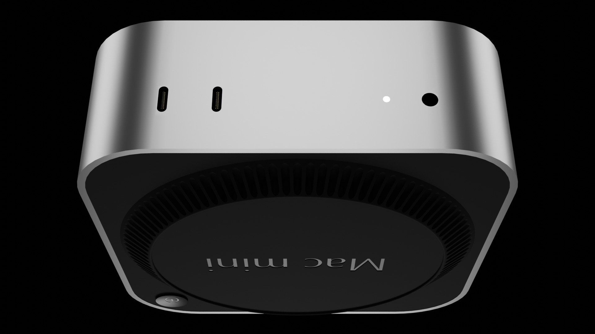 Mac mini m4 3D model_3