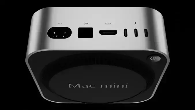 Mac mini m4  3D model