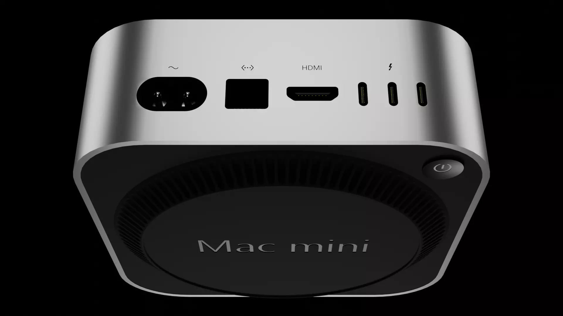 Mac mini m4 3D model_0