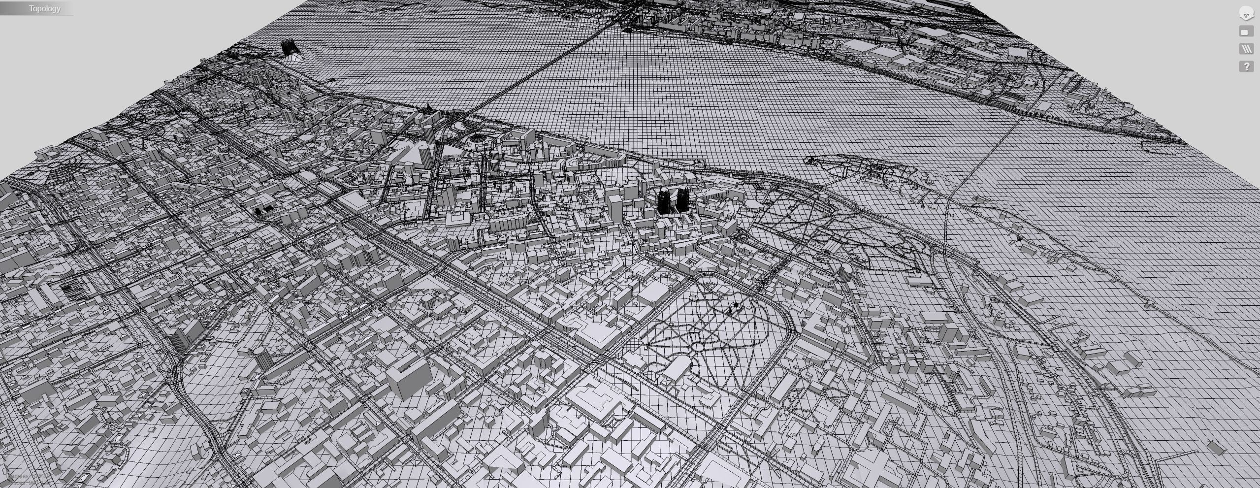 Cityscape Dnipro Ukraine 3D print model_12