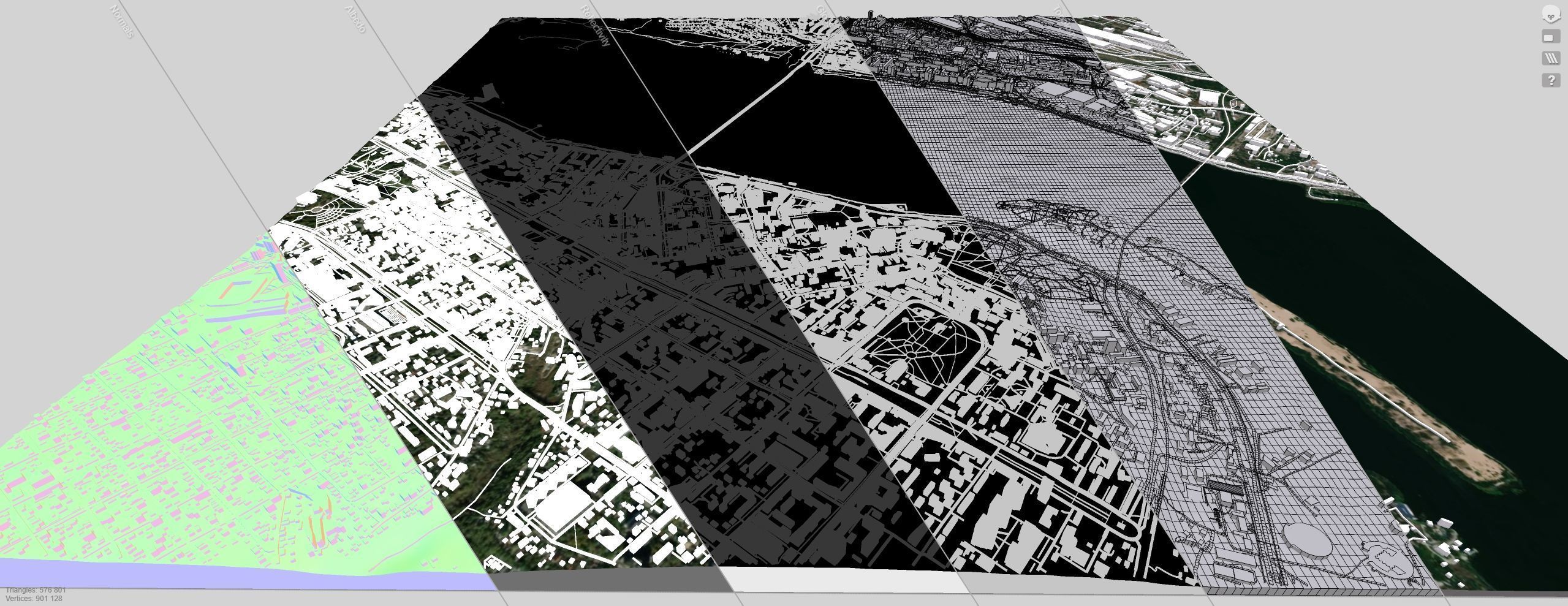 Cityscape Dnipro Ukraine 3D print model_11