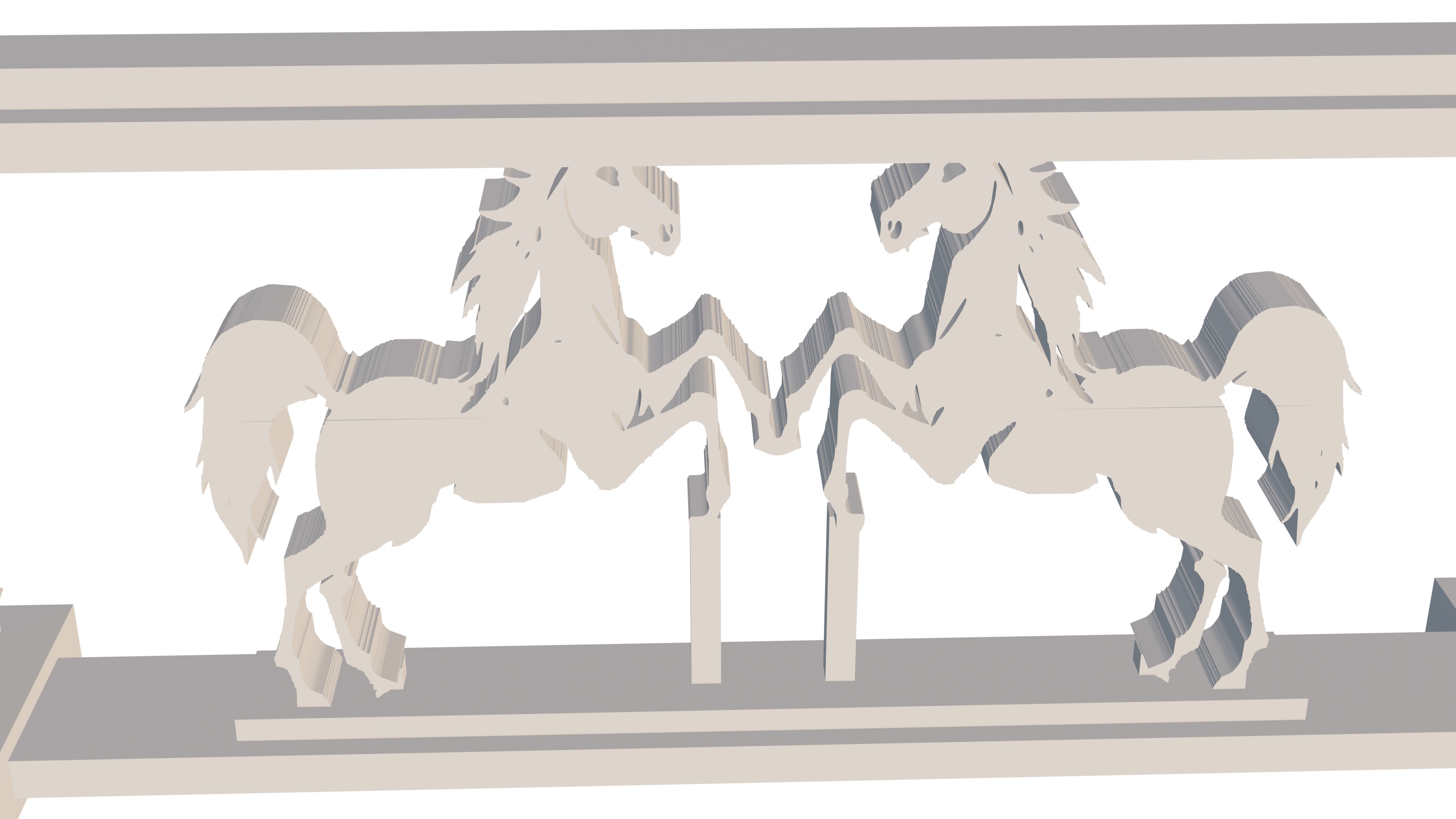 Balustrade 3D 3D print model_2