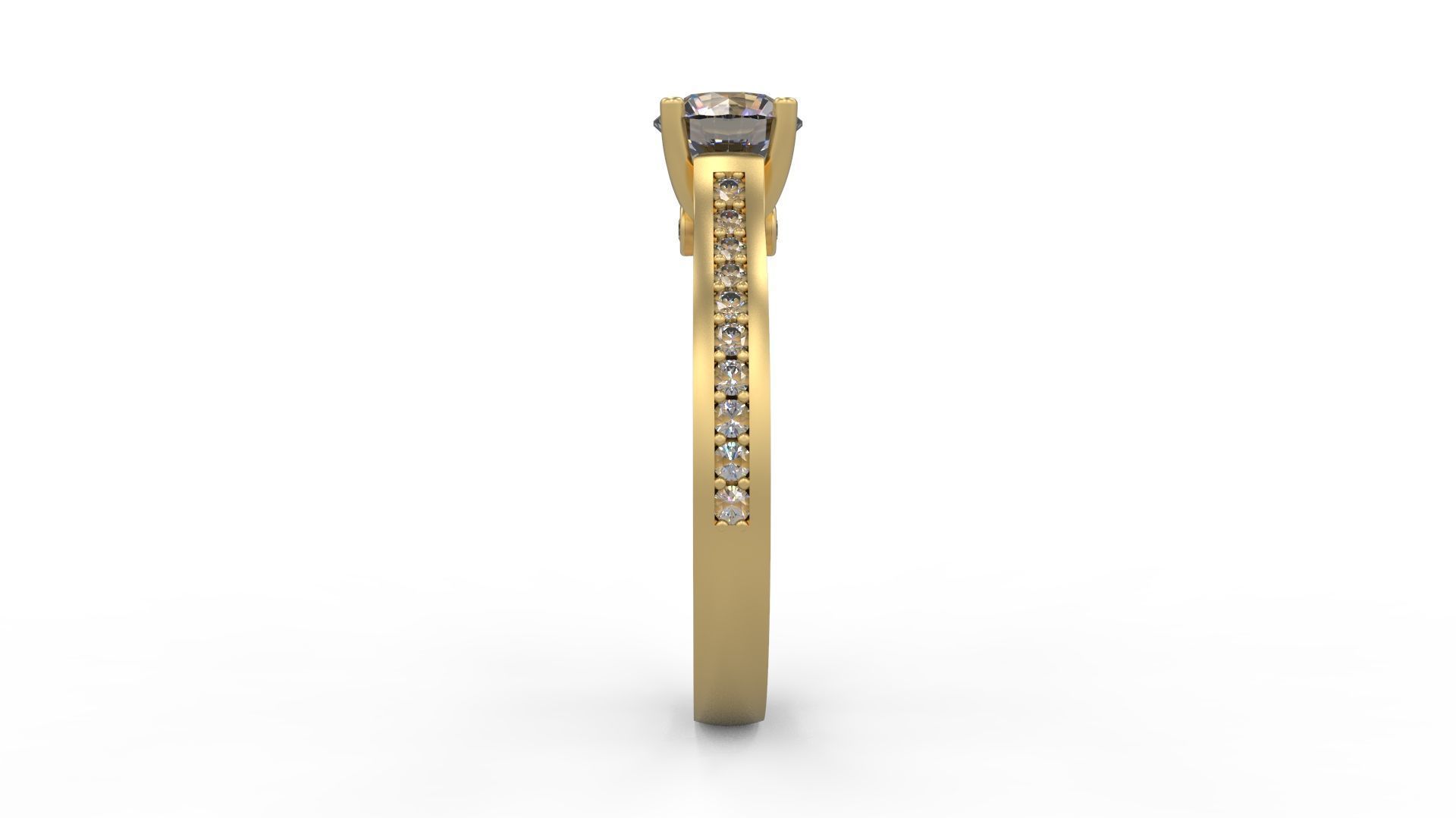 Woman Solitaire 535 3D print model_2