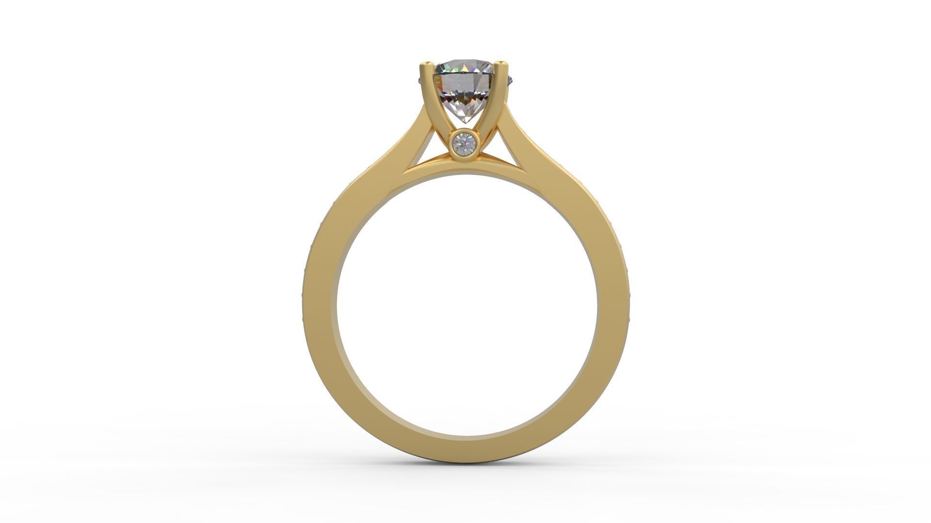 Woman Solitaire 535 3D print model_1