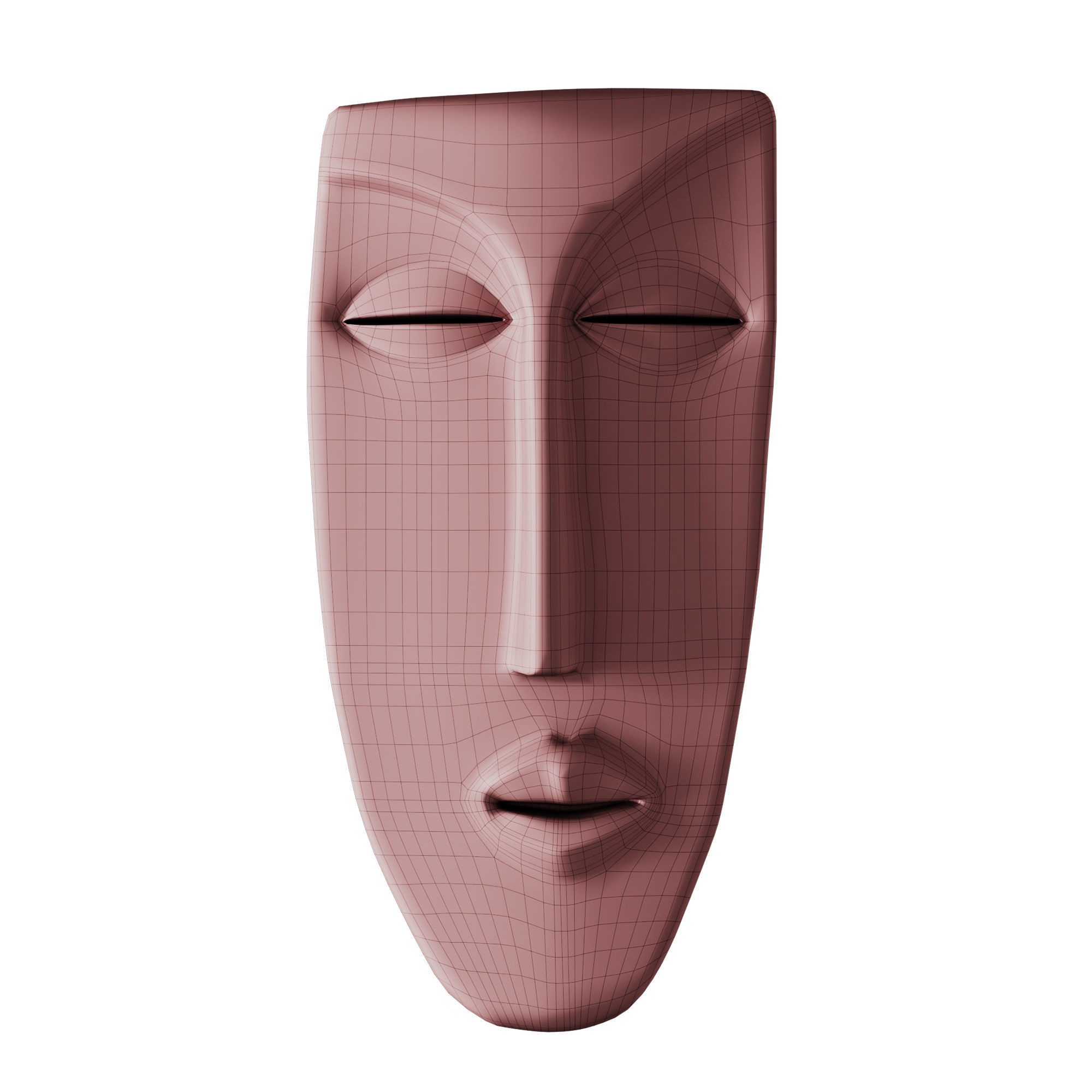Wall Decor Mask Collection 3D model_7
