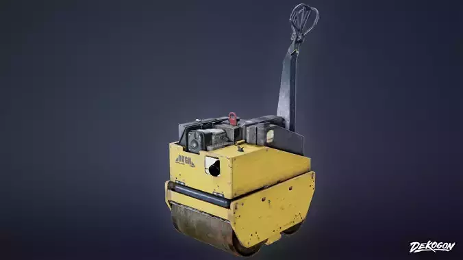 CONSTRUCTION - Roller Machine 01 - LOW POLY