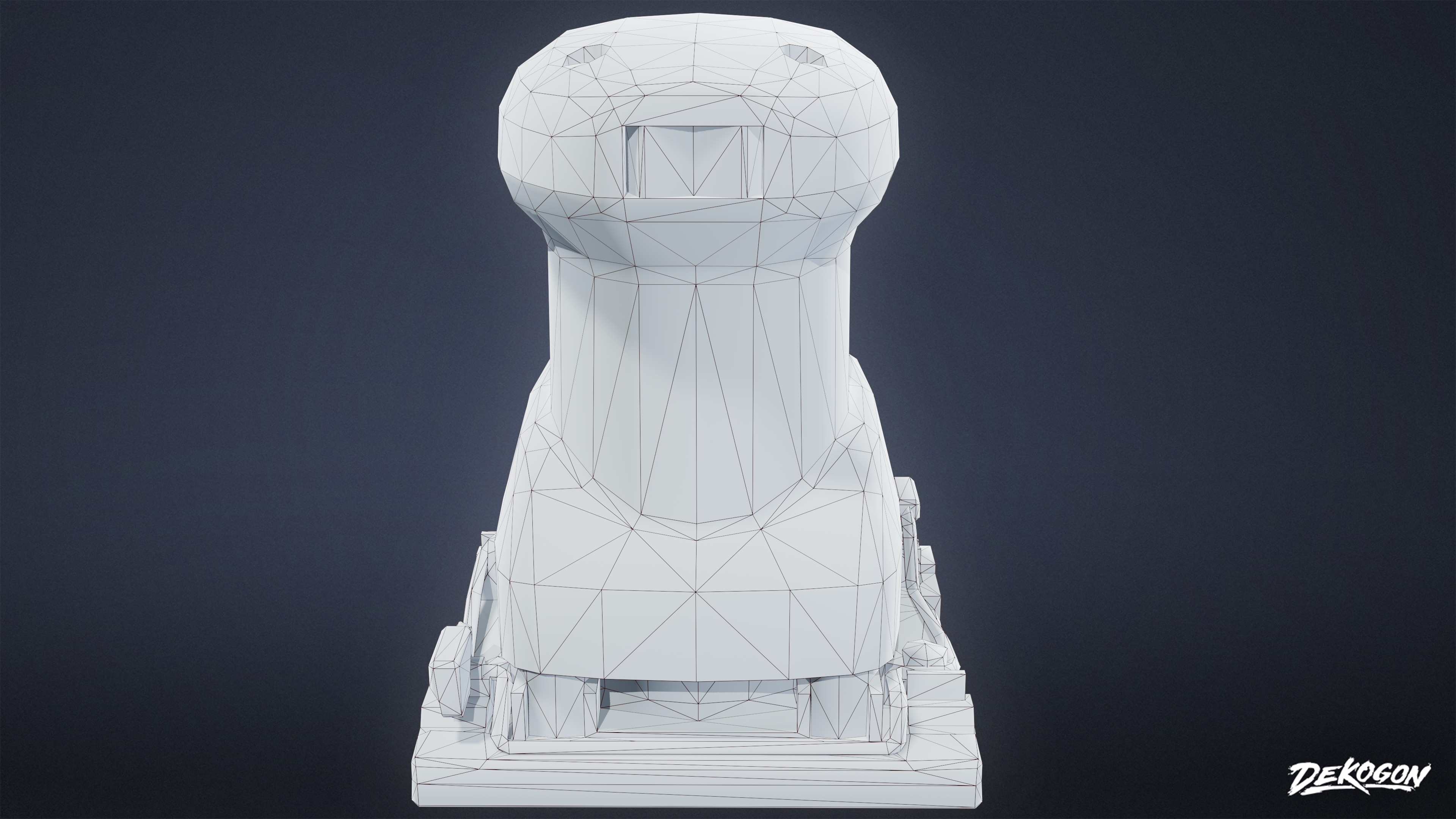 CONSTRUCTION - Sander 01 - LOW POLY Low-poly 3D model_9