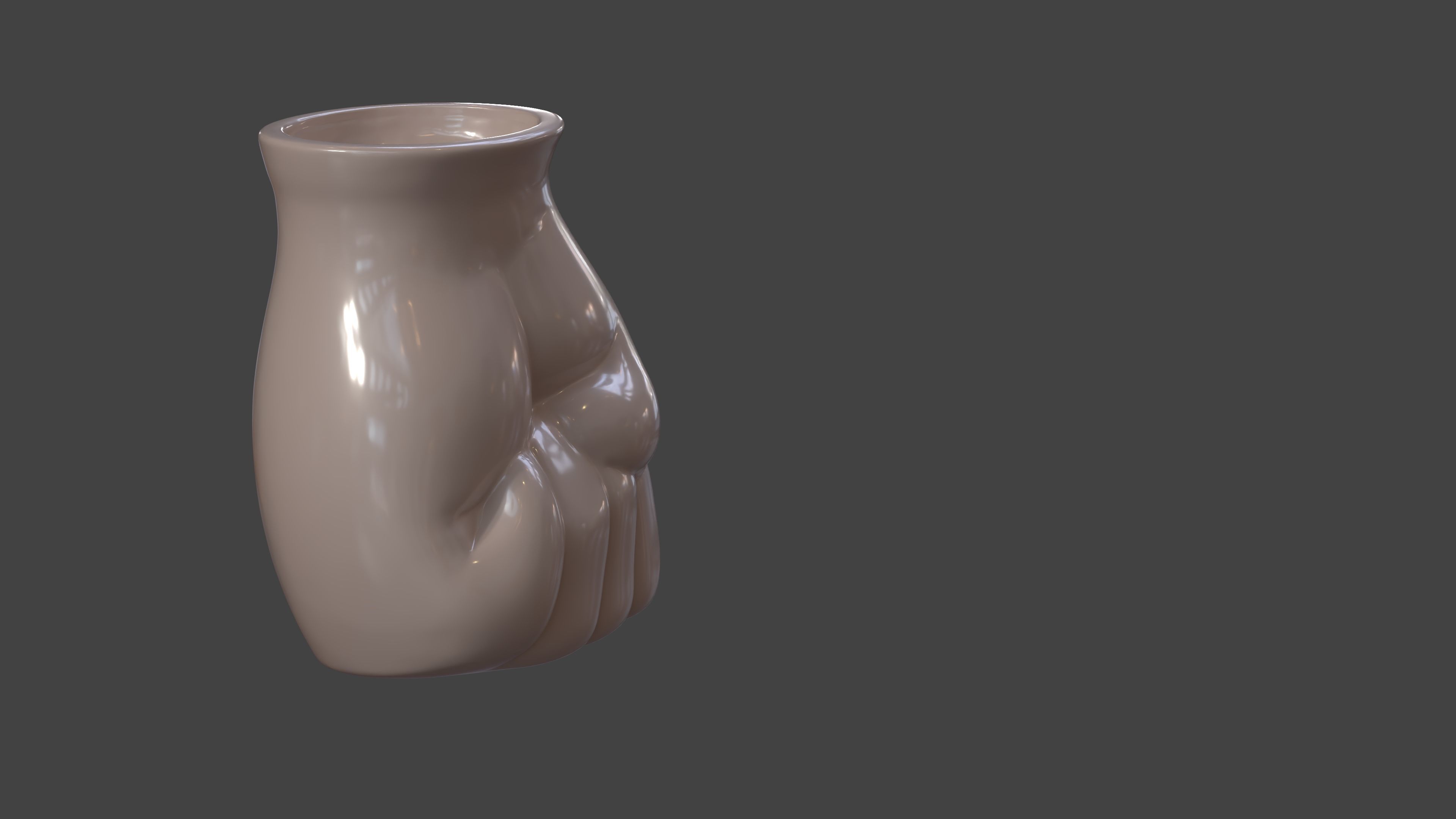 Fist decoration 3D model_2