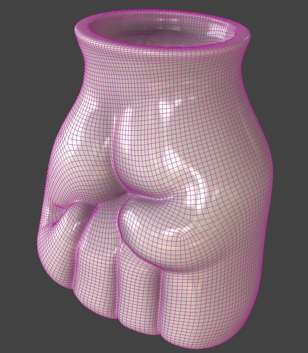 Fist decoration 3D model_11