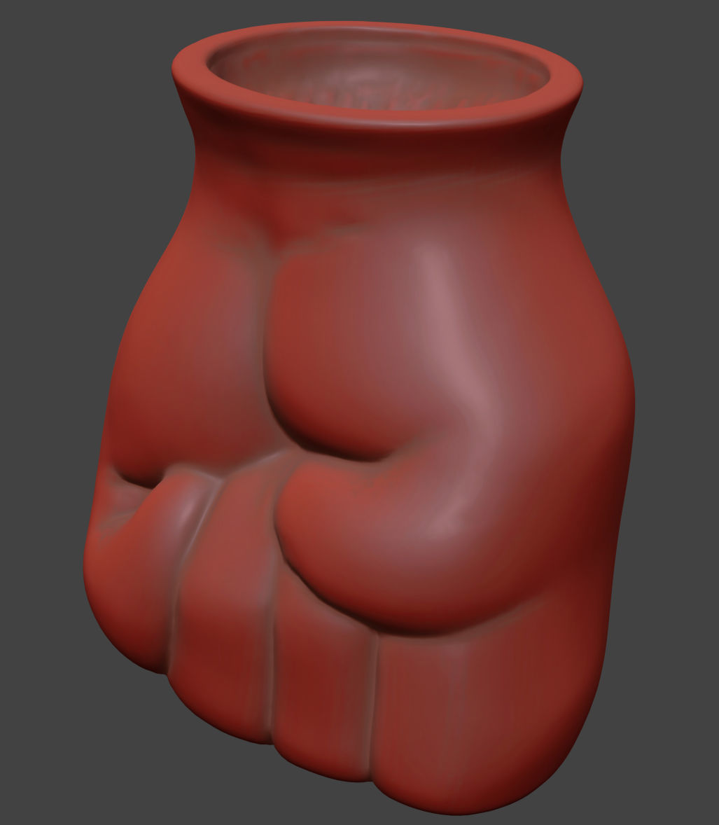 Fist decoration 3D model_12