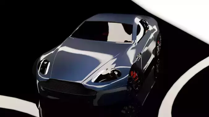 Aston Martin Vantage Sports Car 3D model