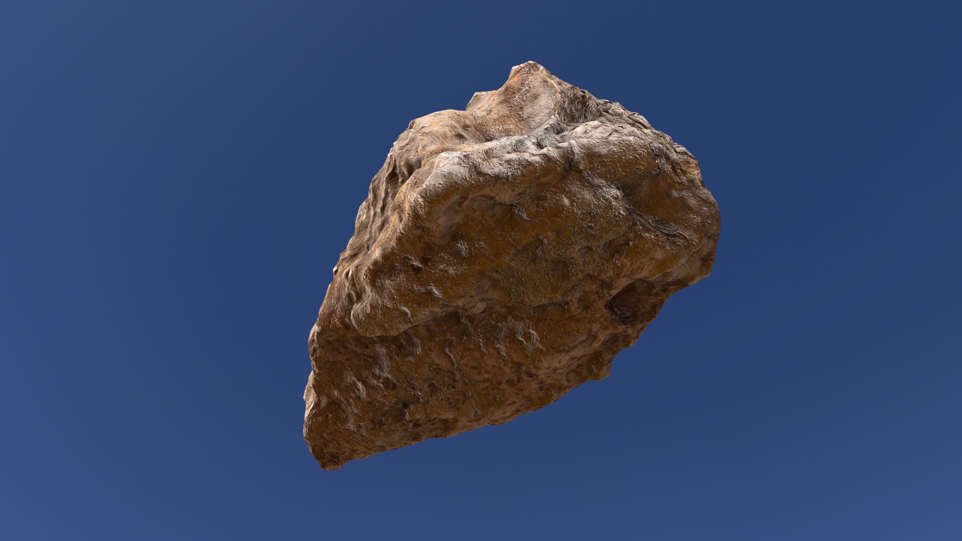 Desert Rock Low-poly 3D model_18