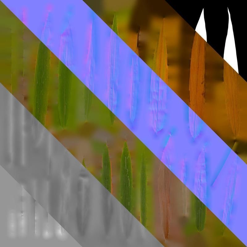 Anydrafts Bambusa lako Leaf 01 Texture_8