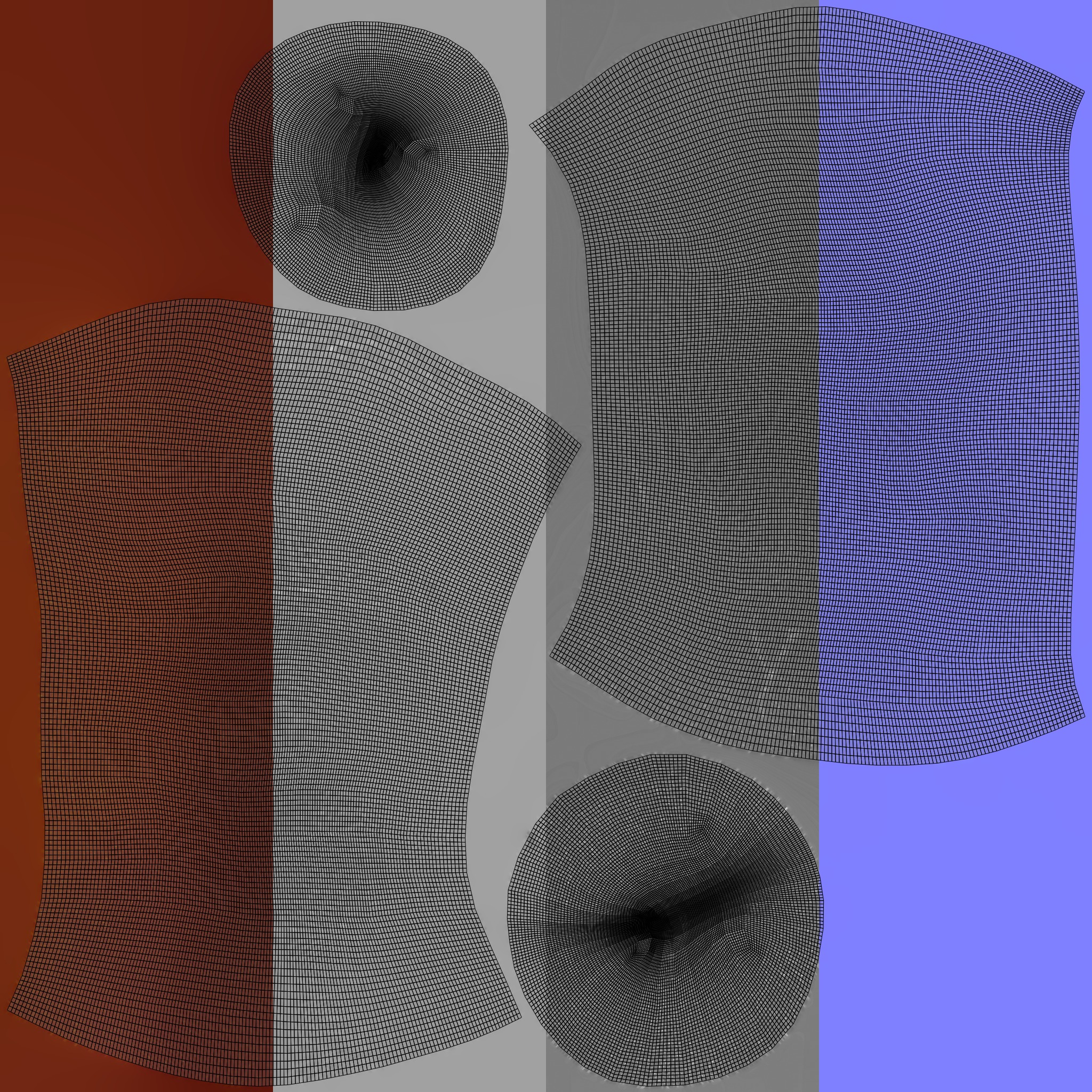 Tomato Low-poly 3D model_5