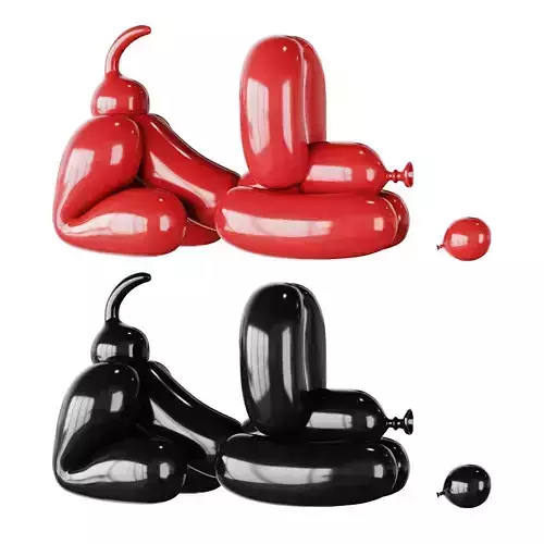 Poop And Balloon Dog