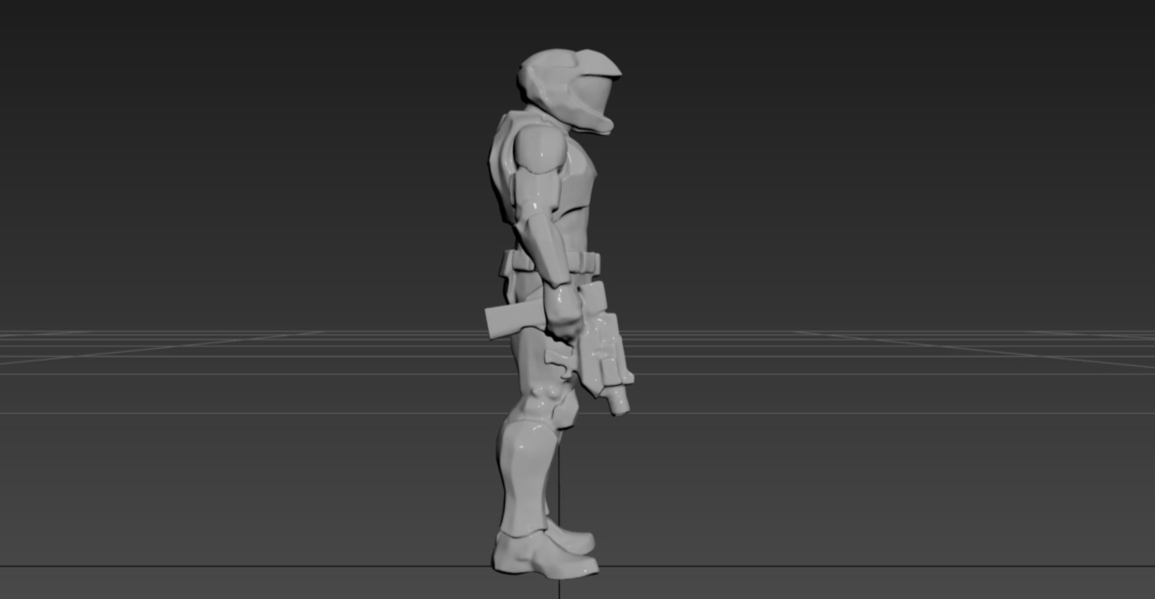 Space Soldier 3D print model_6