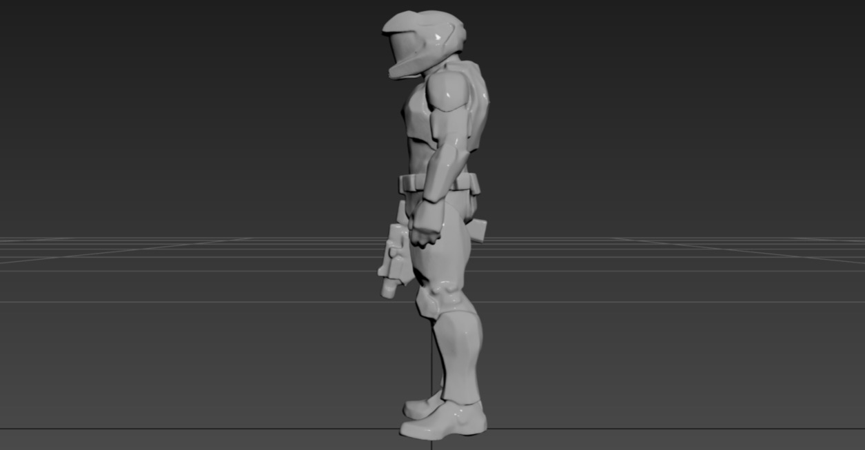 Space Soldier 3D print model_7
