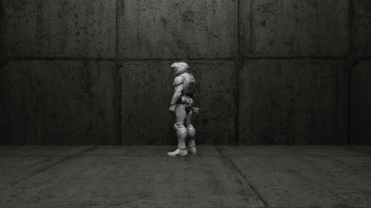 Space Soldier 3D print model_3