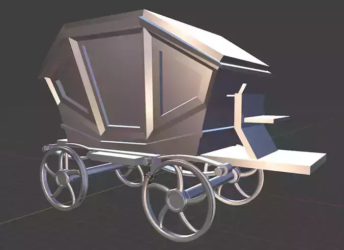 carriage Free 3D model