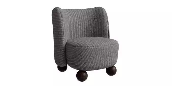 Cylindrical Occasional Chair