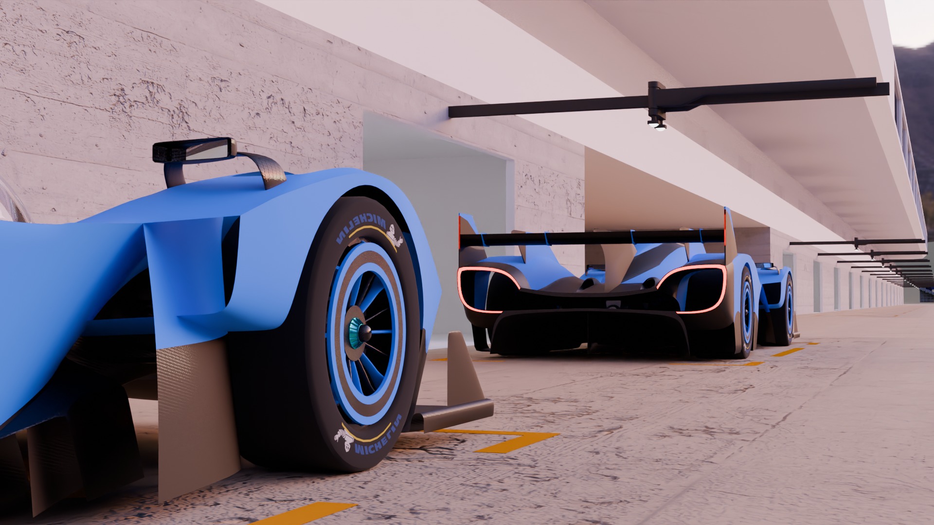 WEC Le Mans Hypercar Concept 3D model_15