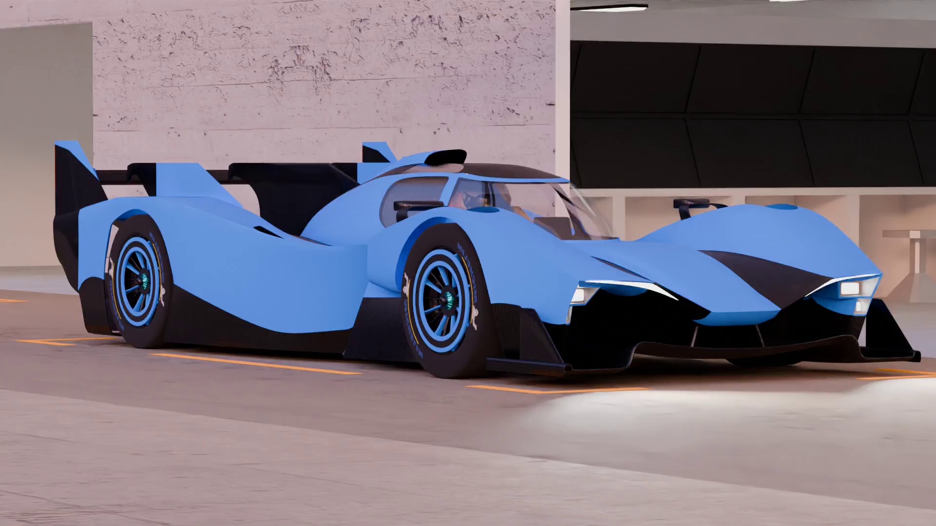 WEC Le Mans Hypercar Concept 3D model_20