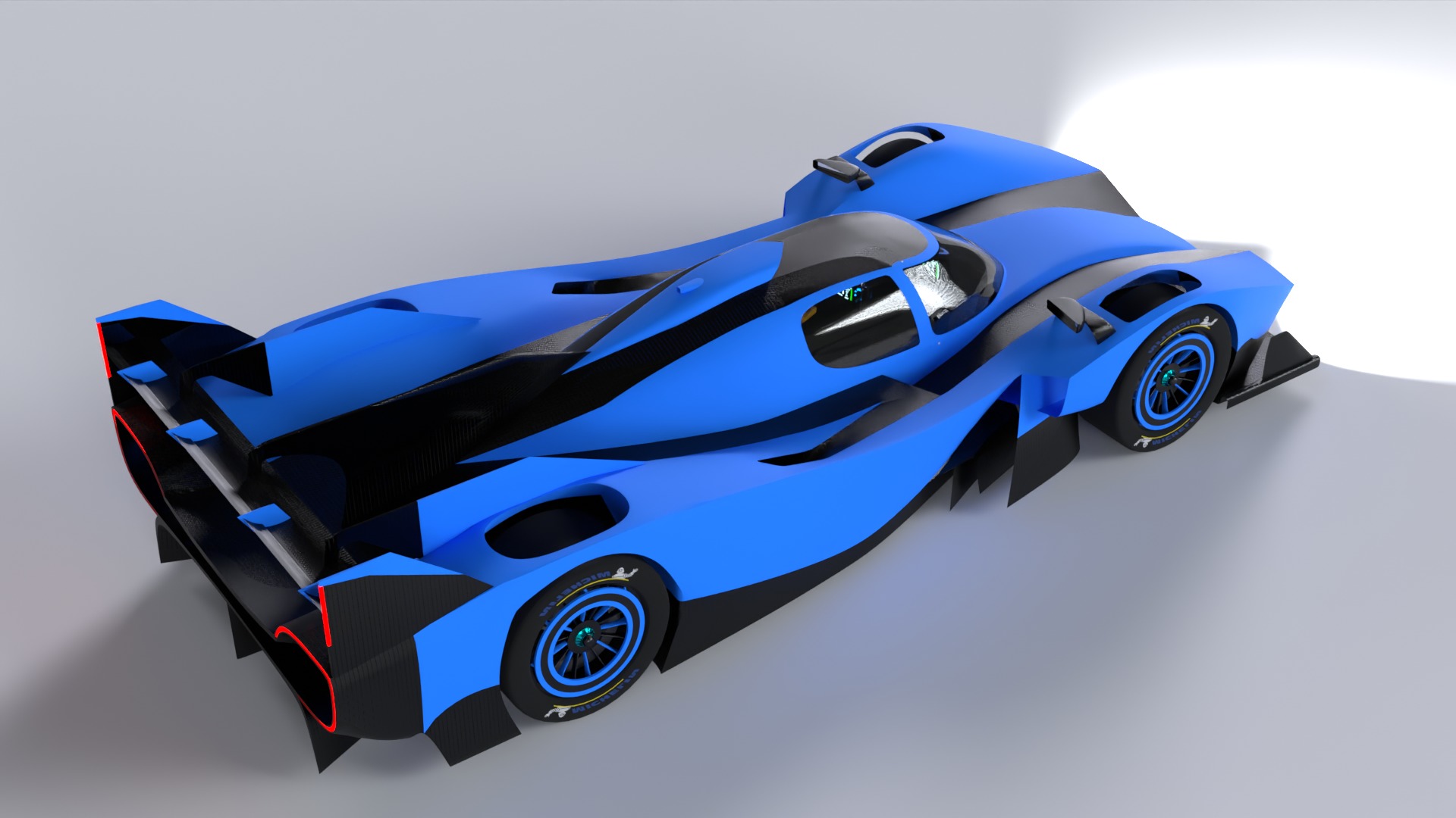 WEC Le Mans Hypercar Concept 3D model_1